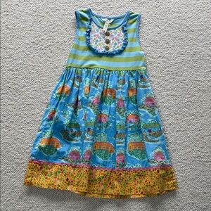 Matilda Jane Colorful Kids Sleeveless Dress